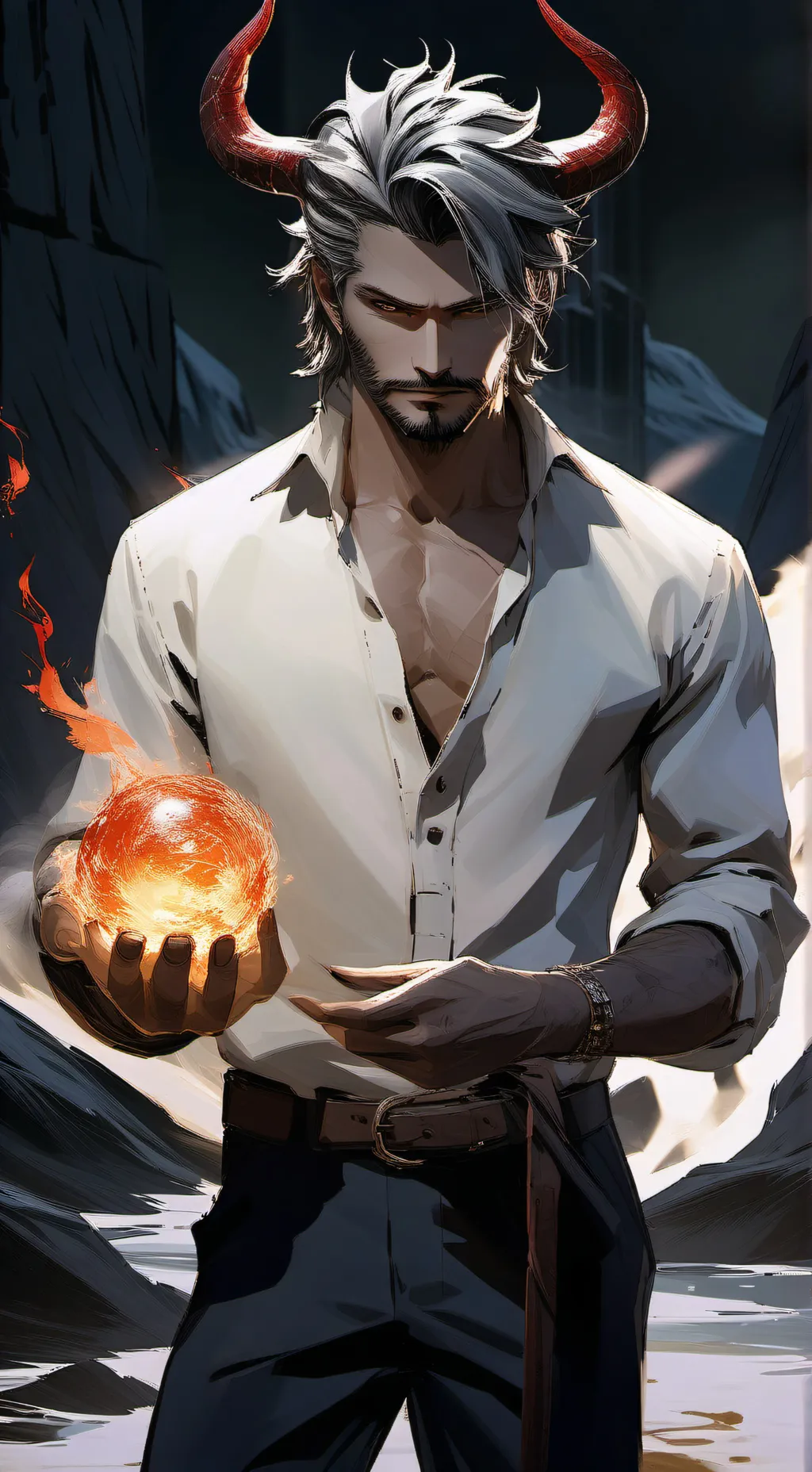 ai character: Villain background