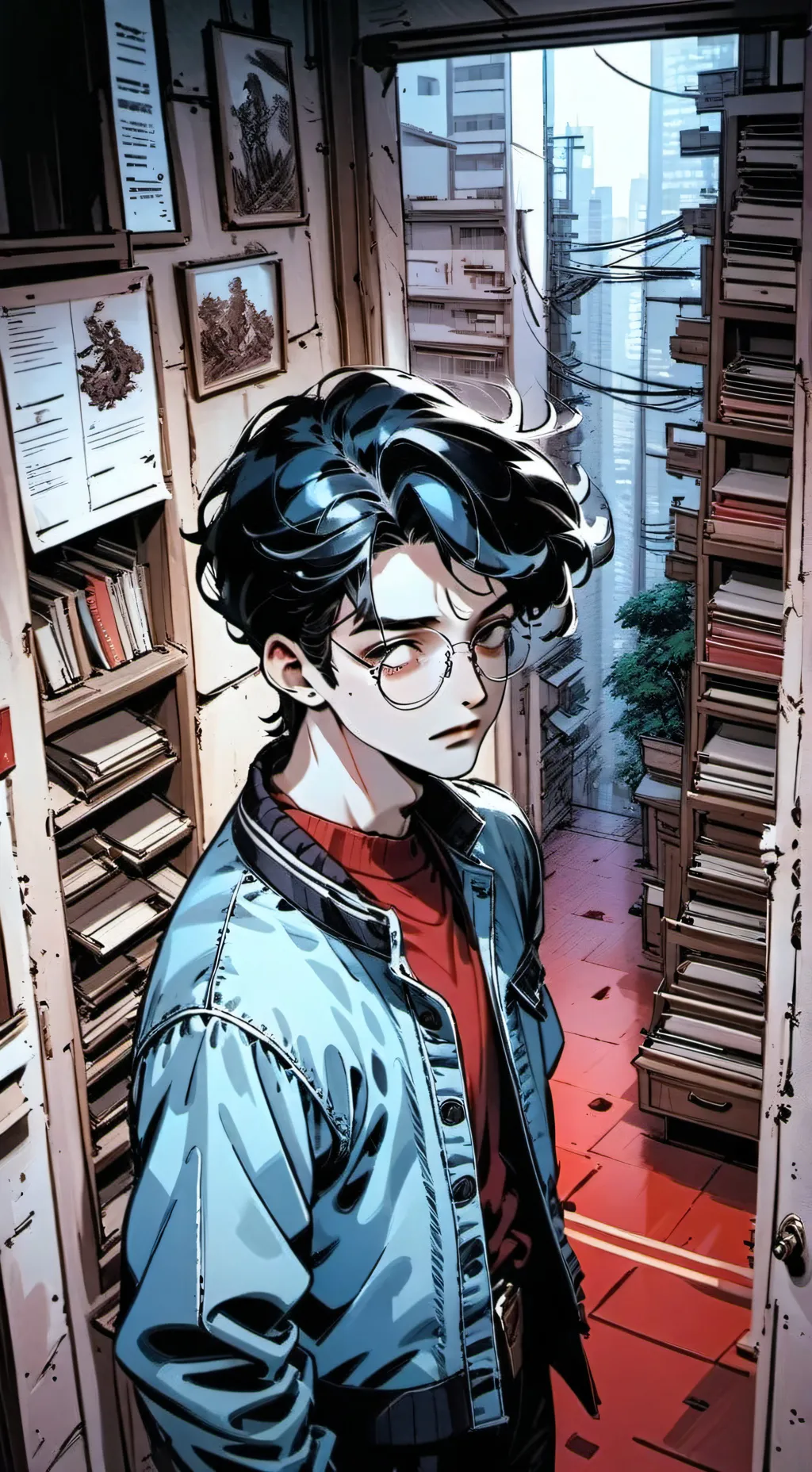 ai character: Cooper Flagg 🏀💙 background