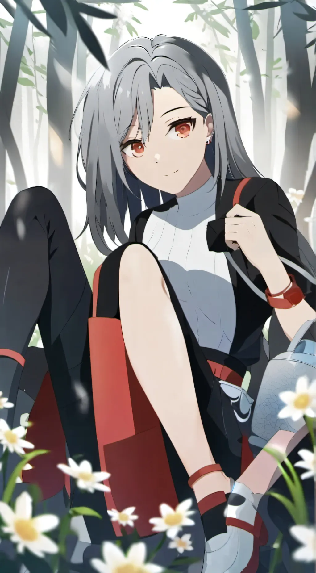 ai character: toga background