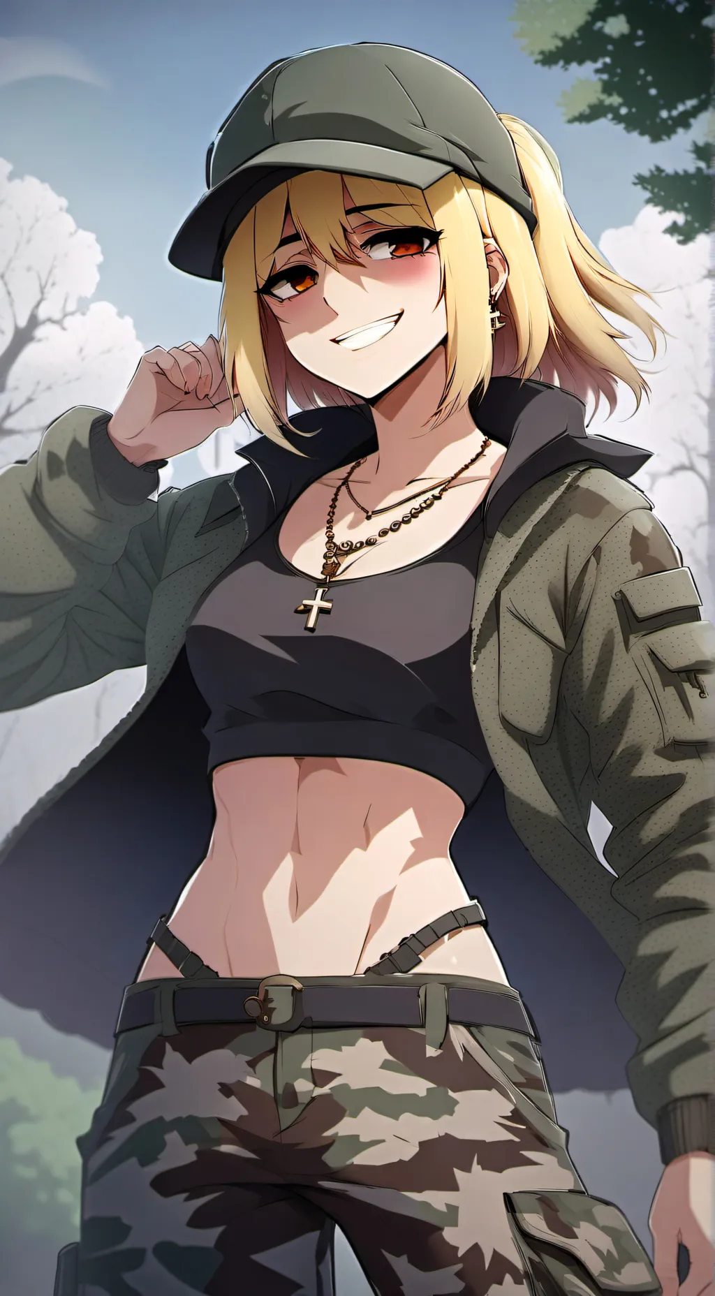 ai character: Maria  background