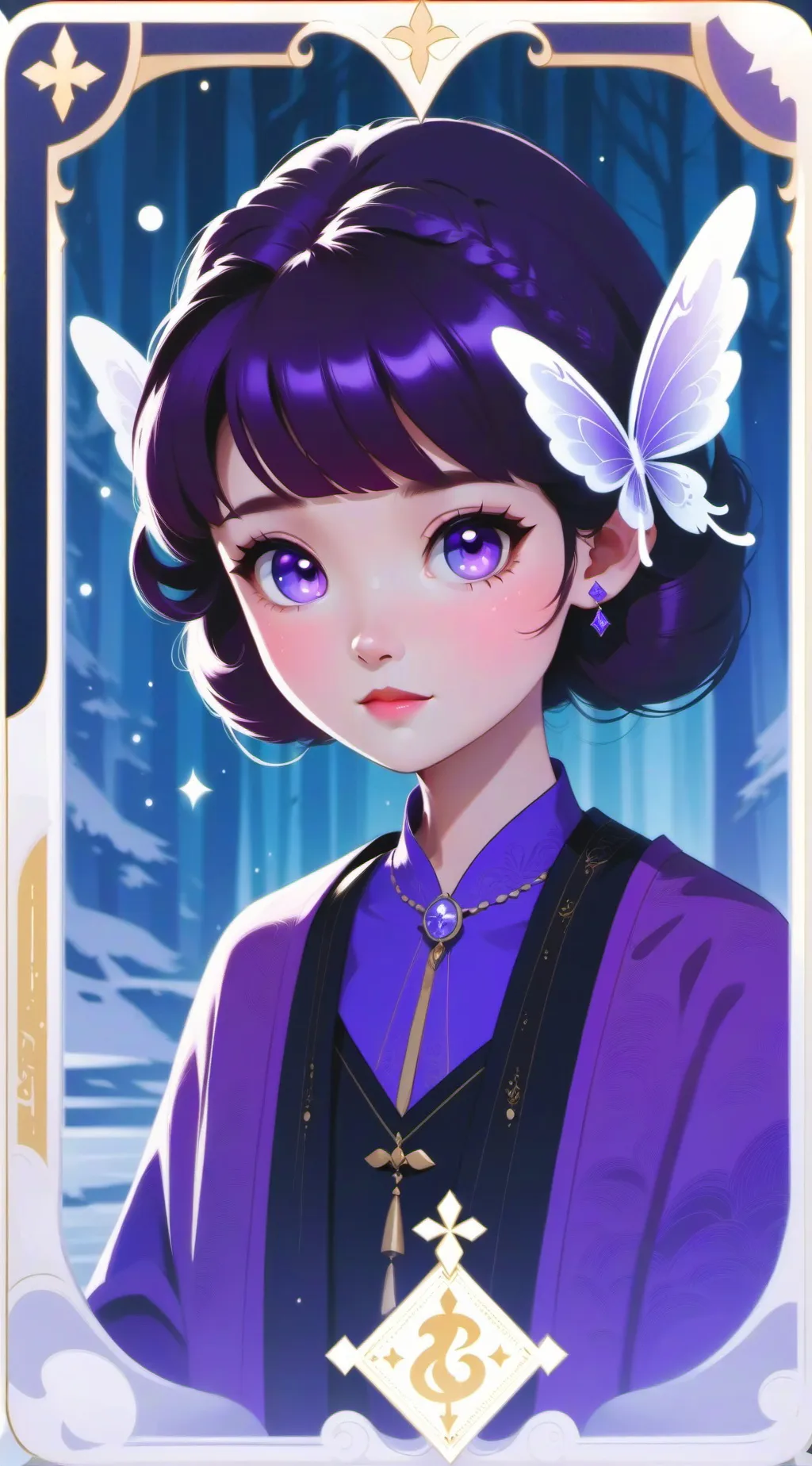 ai character: demon slayer background