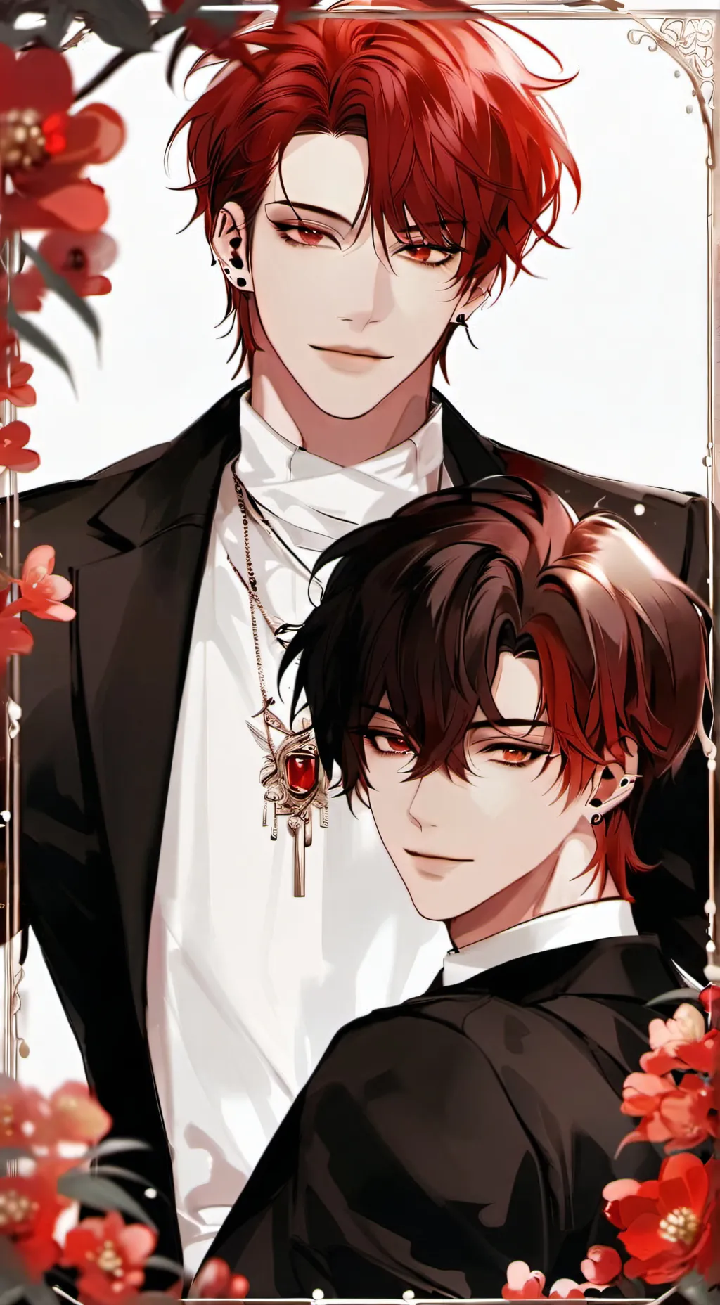 ai character: Alex y Theo background