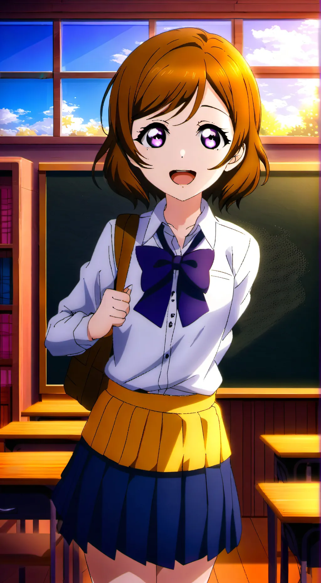 ai character: 小泉花阳 background