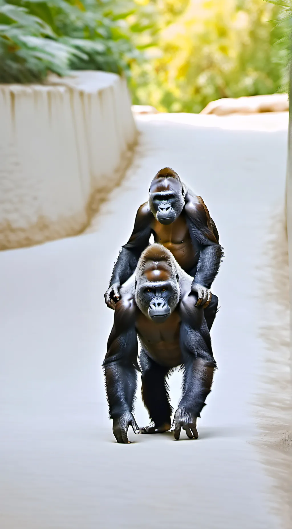 ai character: normal day background