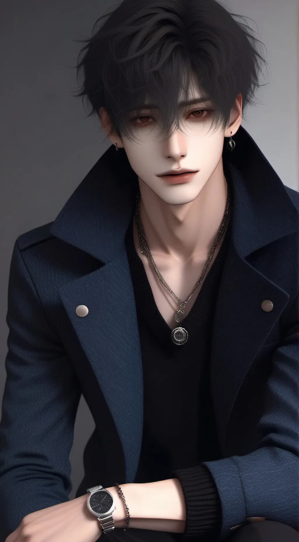 ai character: Алан background