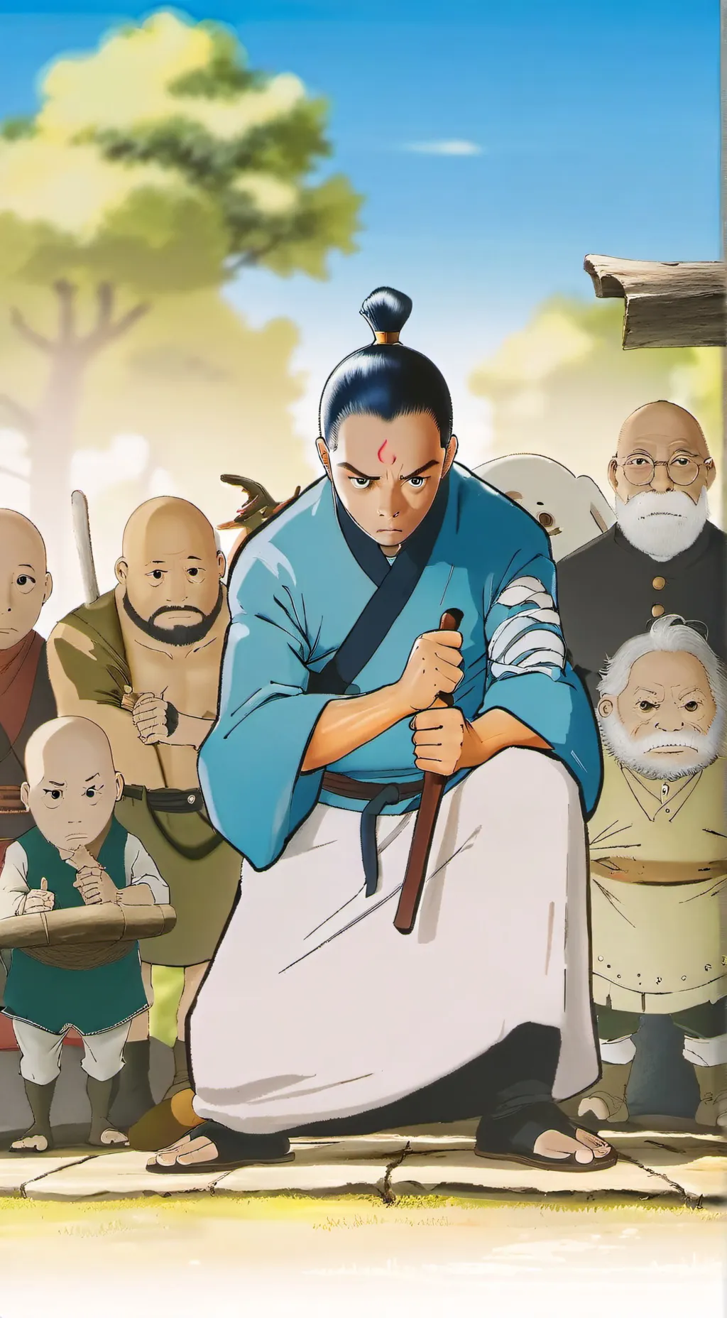 ai character: Zuko  background