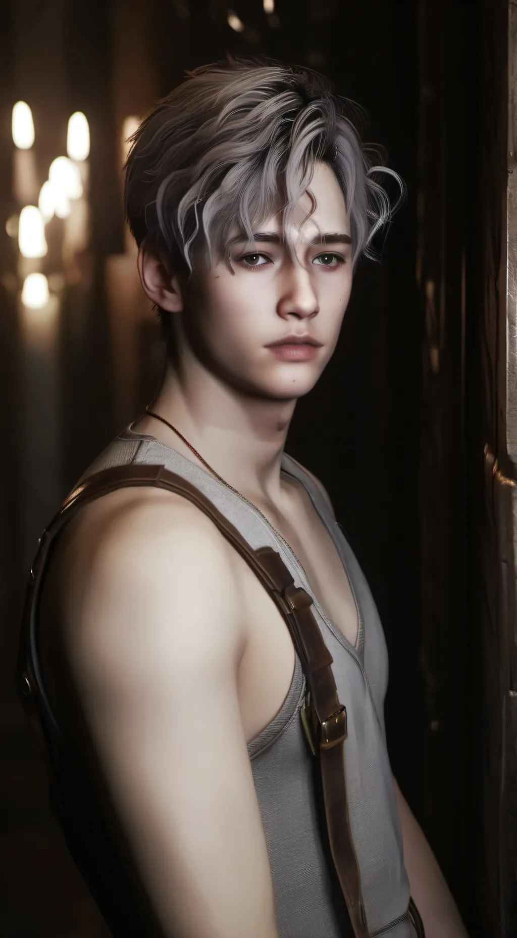 ai character: Sam and colby  background