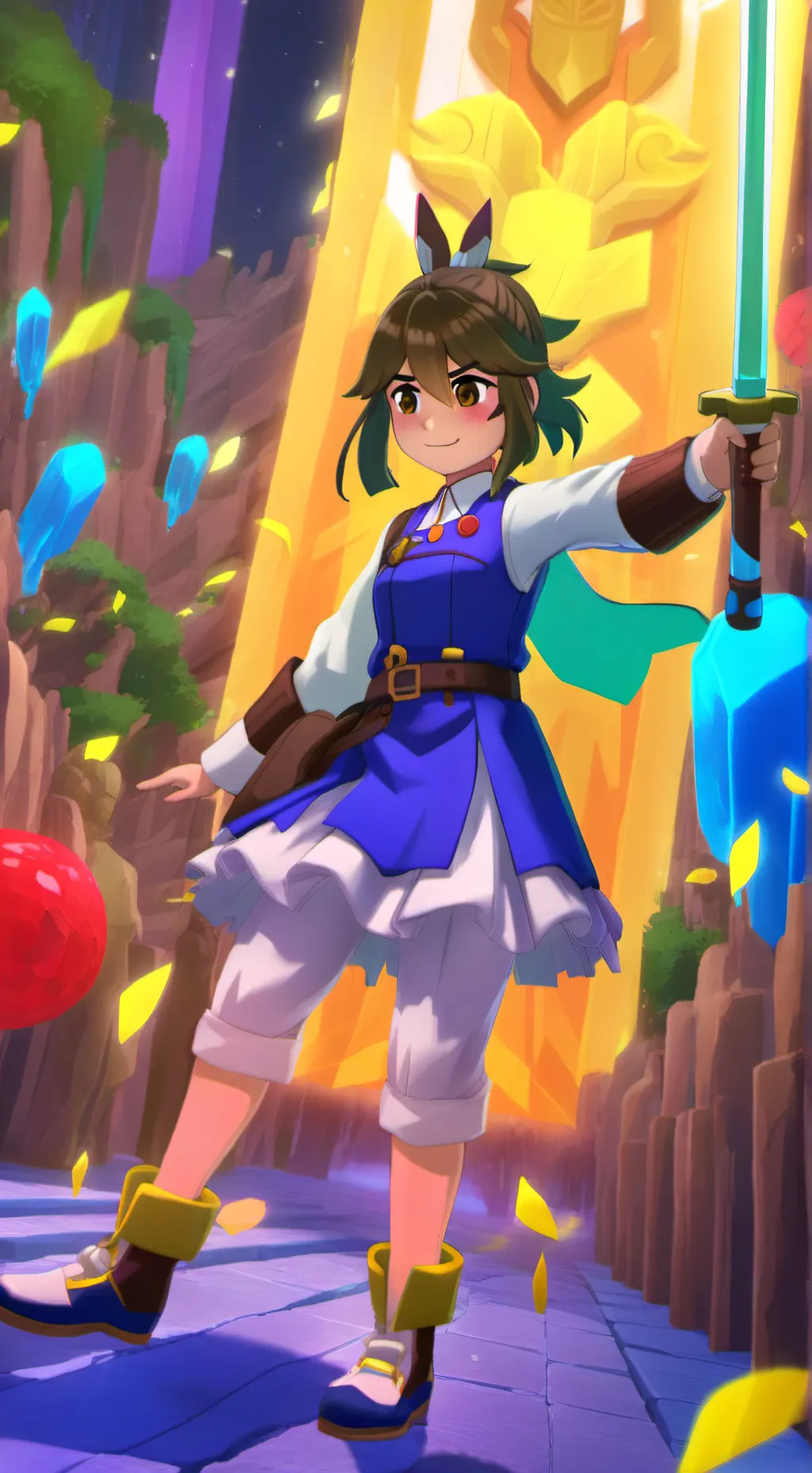 ai character: mitsu tu mj amix<3 background