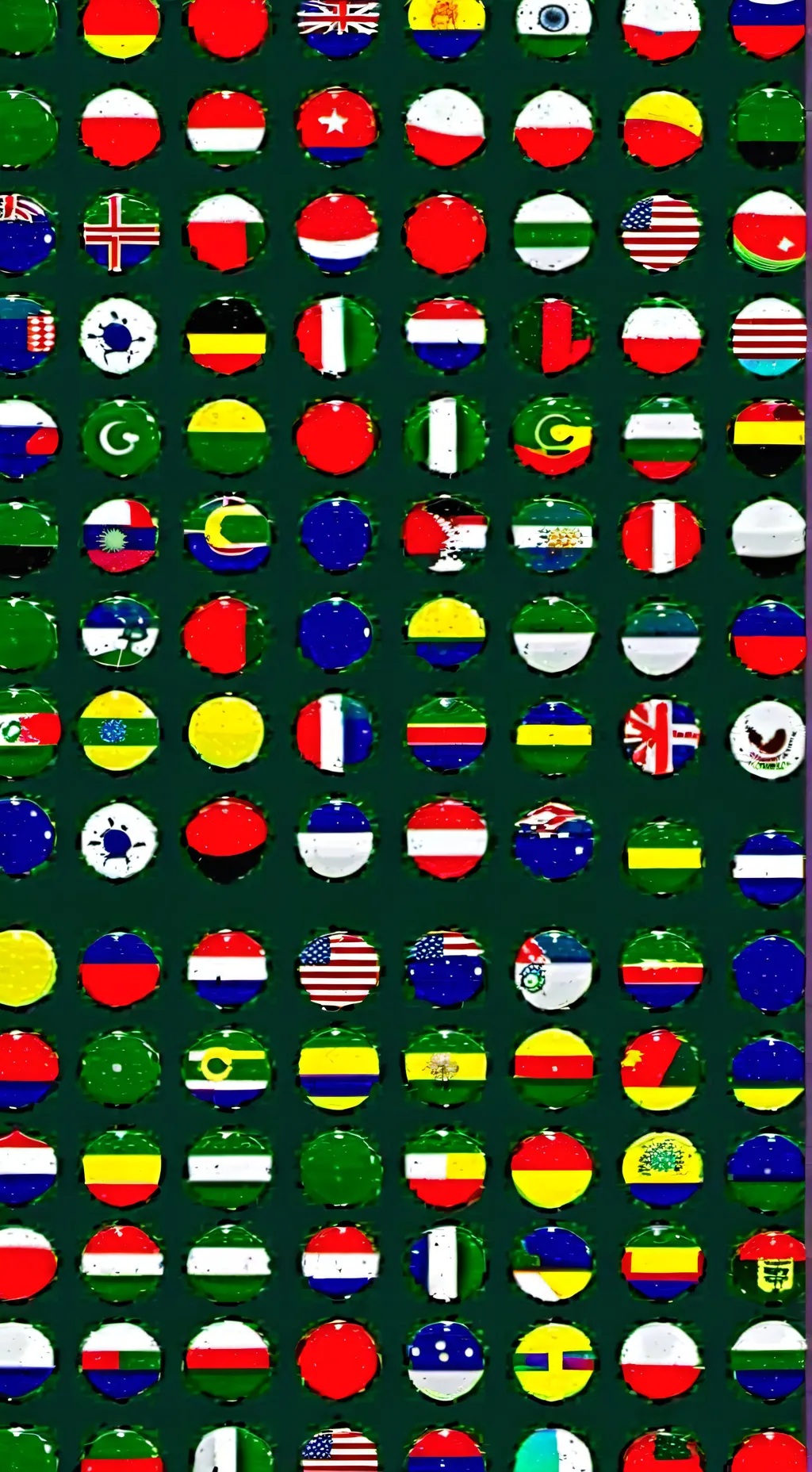 ai character: CountryBalls background