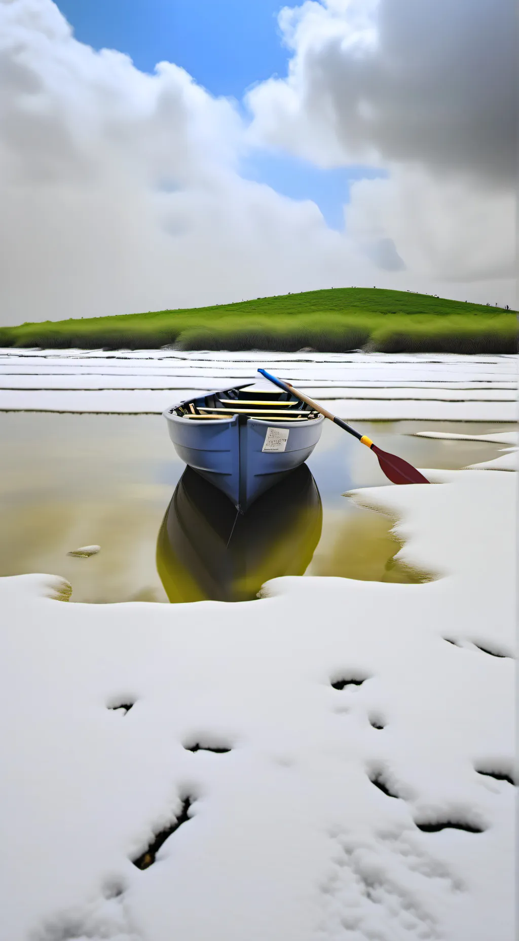 ai character: The baby in yellow background