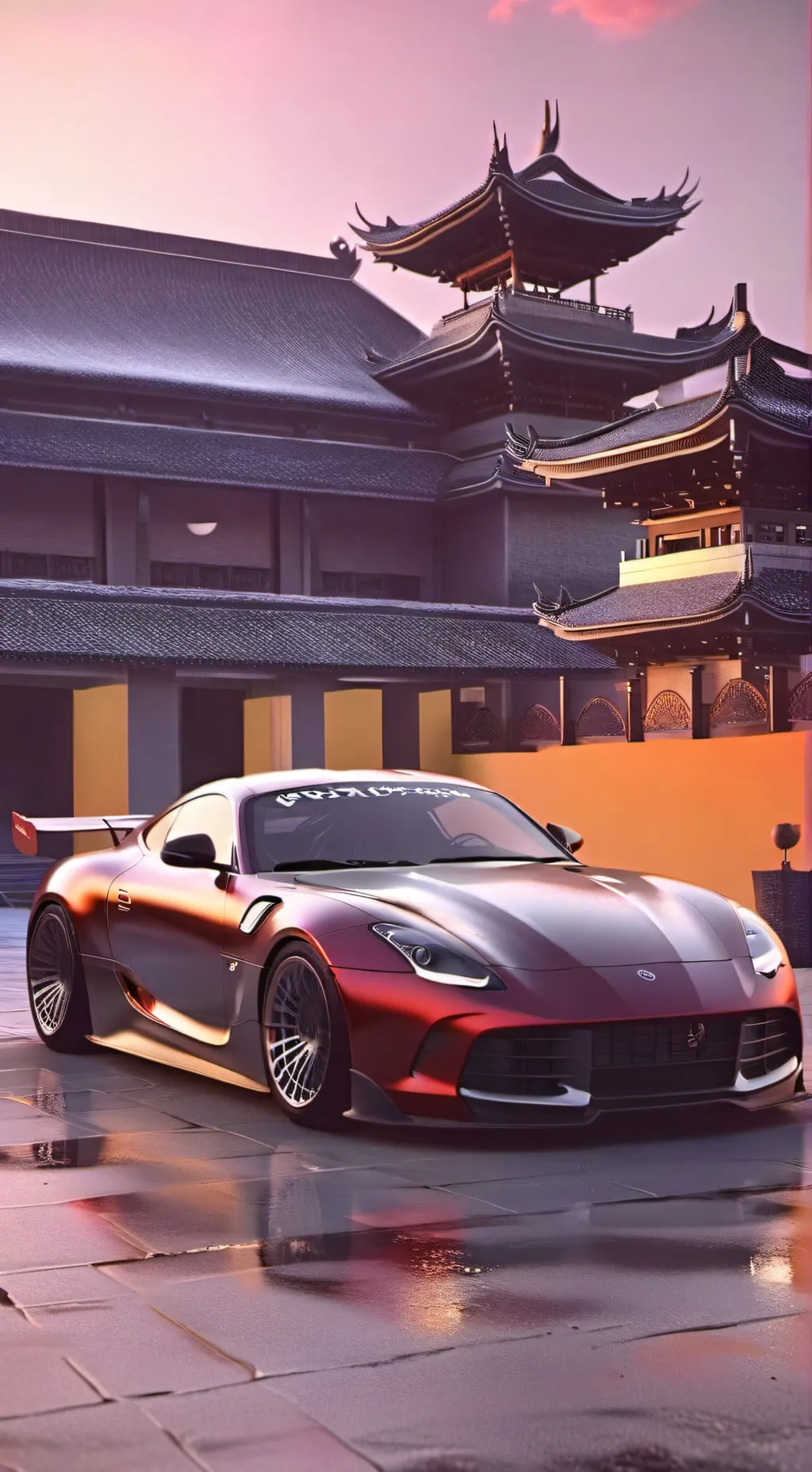 ai character: car background