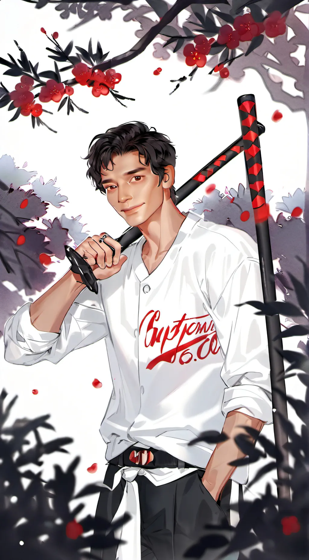 ai character: Marcelo Bragança background