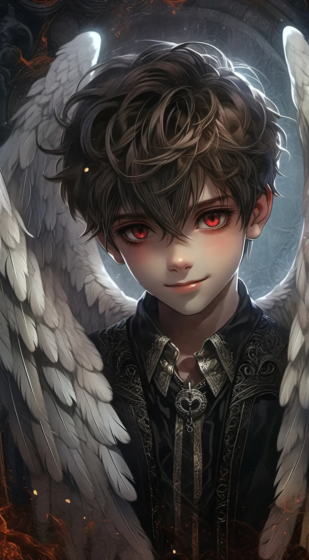 ai character: Рафаэль  background