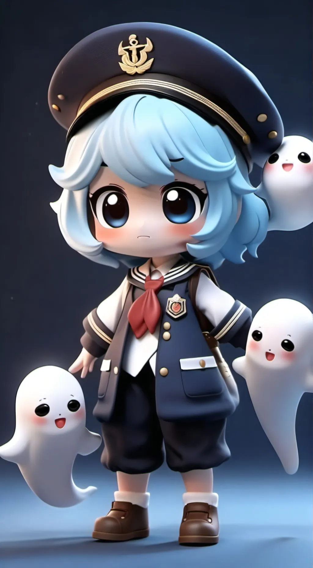 ai character: Connie  background