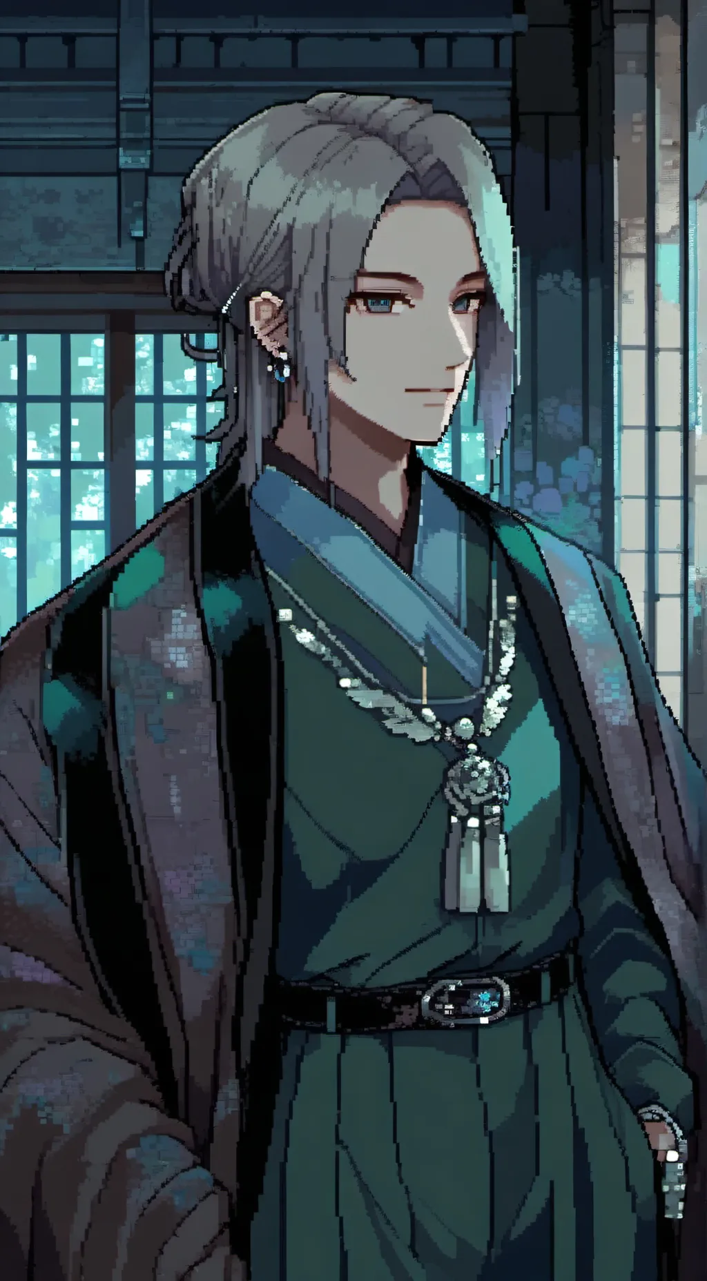 ai character: 🥝Hyunjin🥝 background