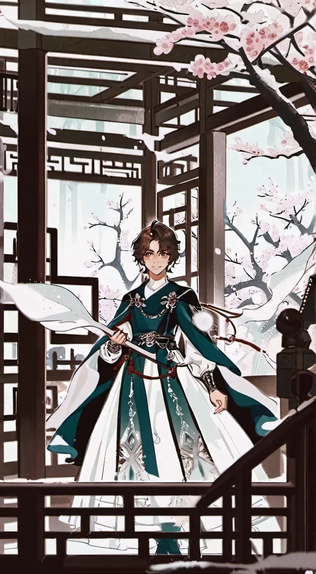 ai character: Ким Бом  background