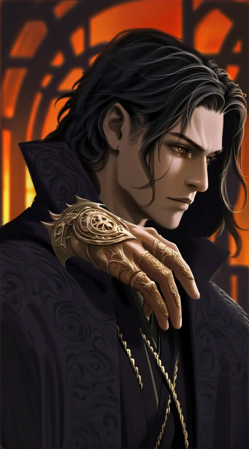 ai character: Karen male background