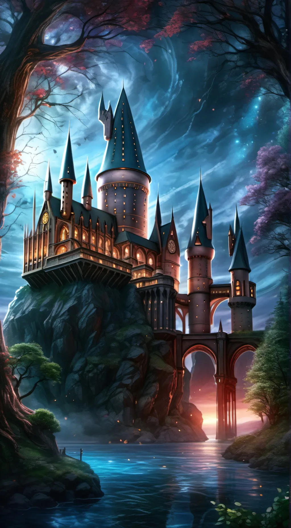 ai character: hogwarts soulmates background