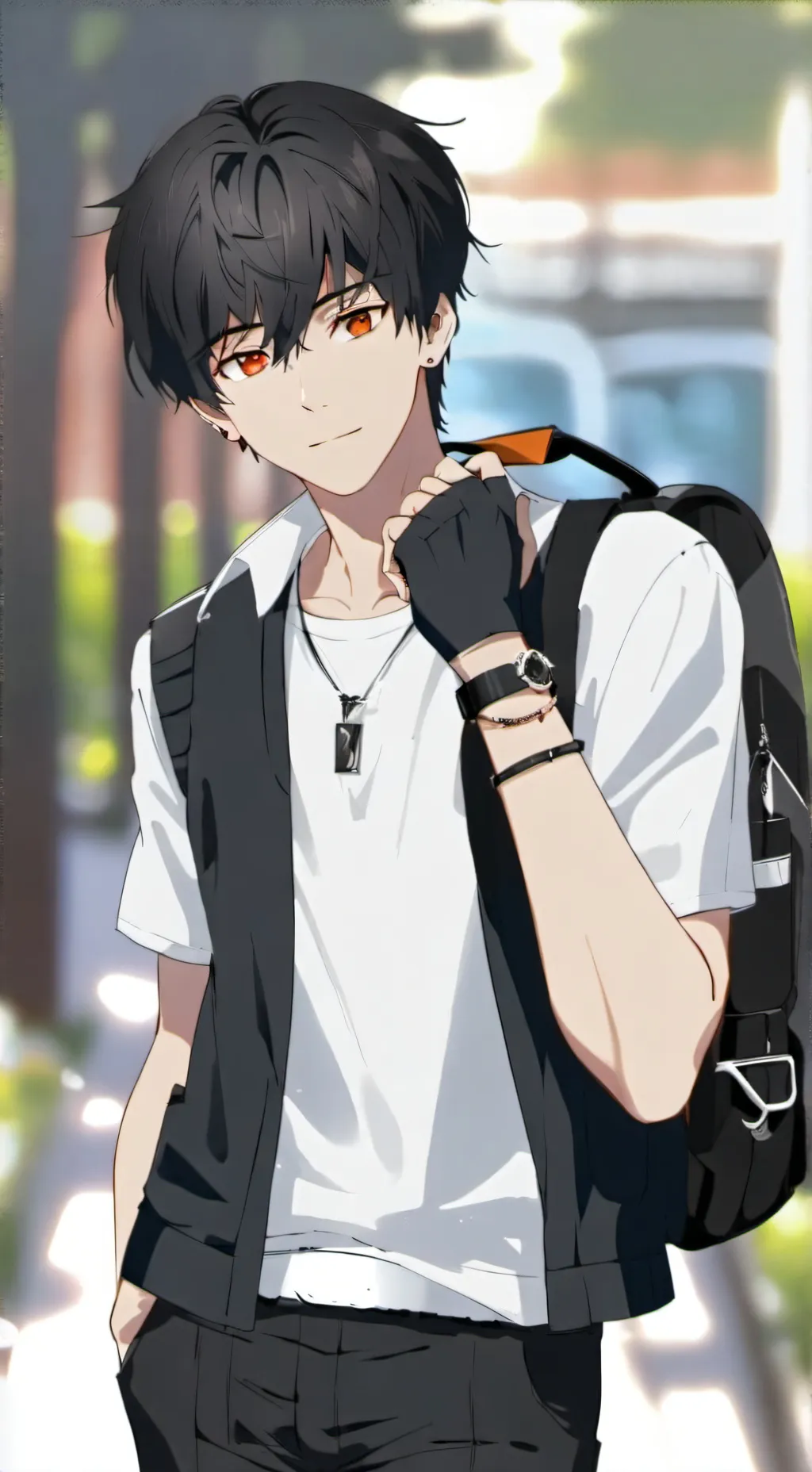 ai character: lucas background