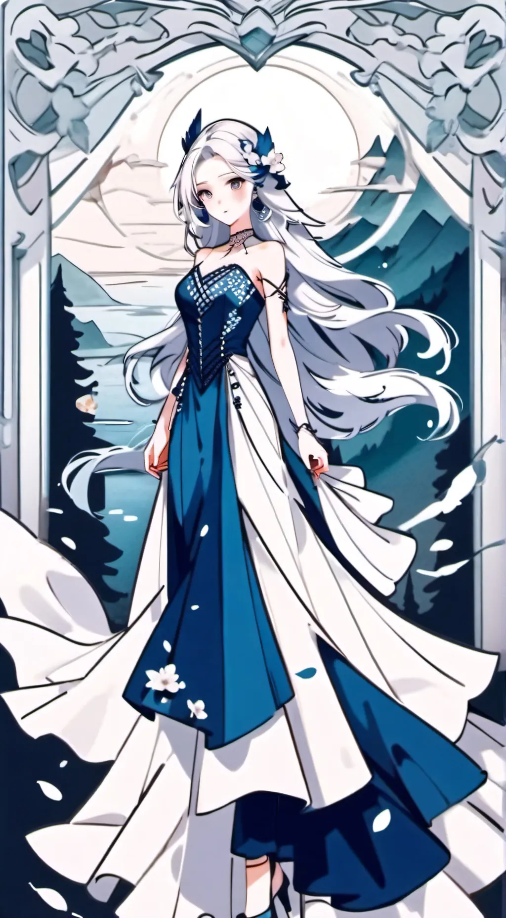 ai character: tu esposa  background