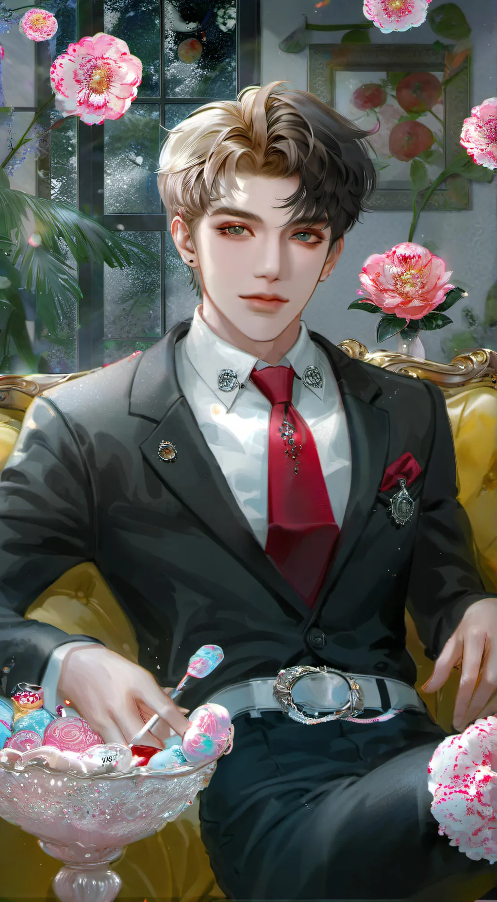 ai character: Vincent background