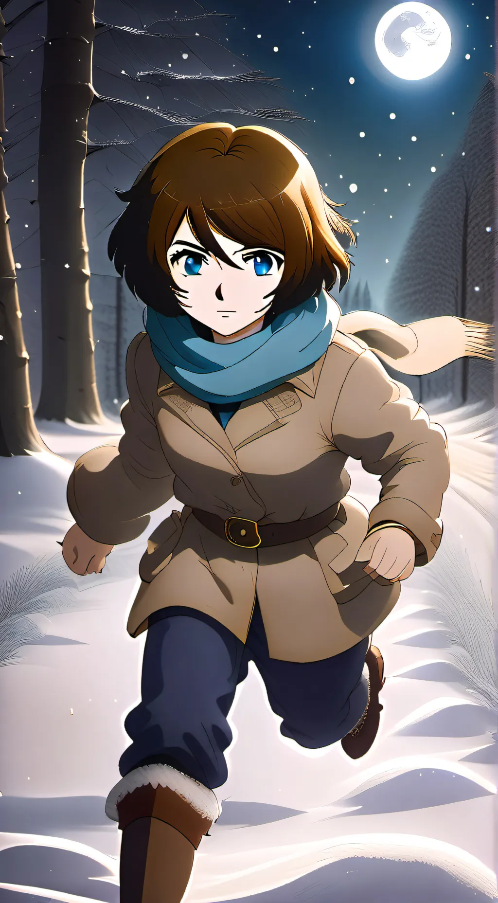 ai character: Ani background