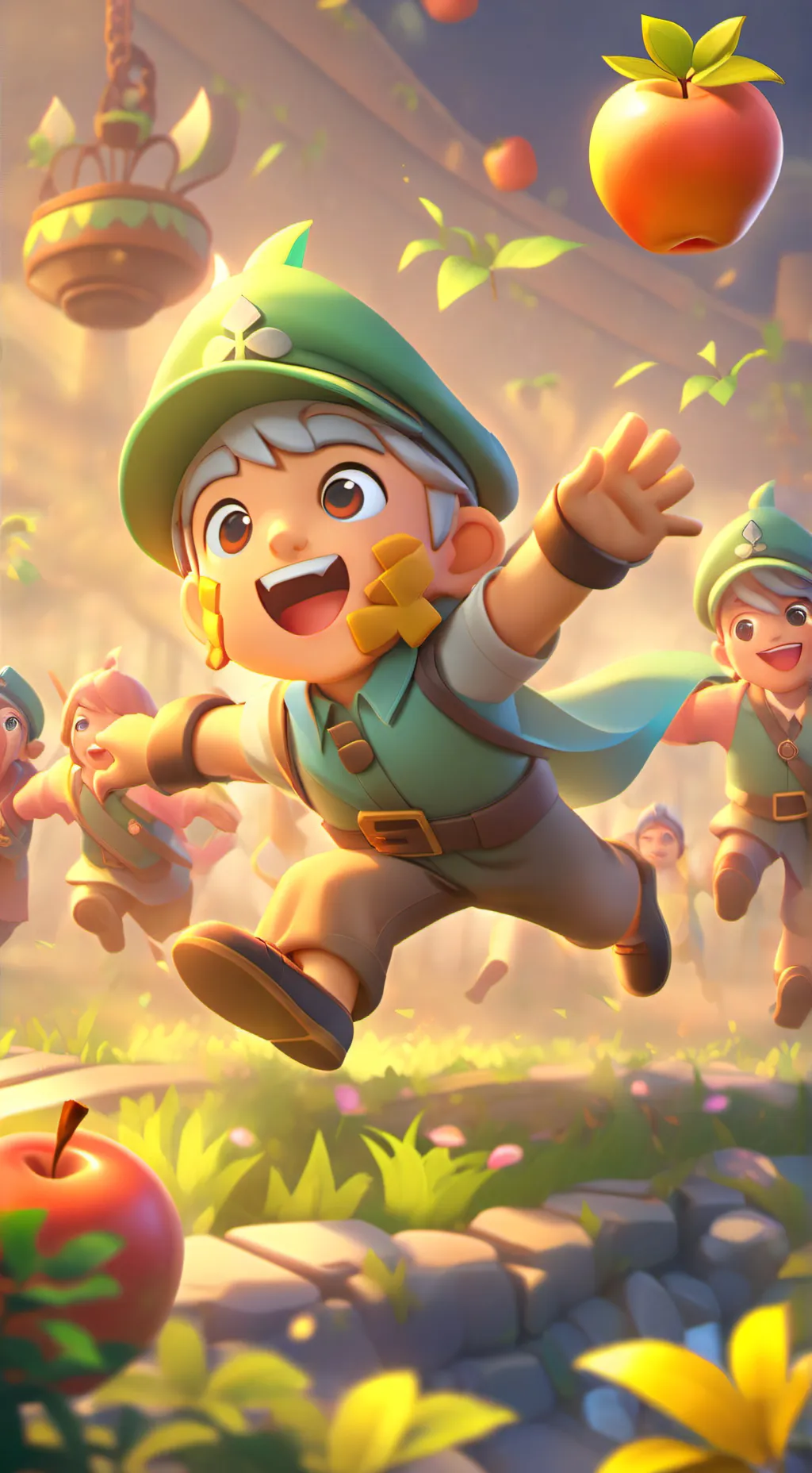 ai character: CLARANCE background