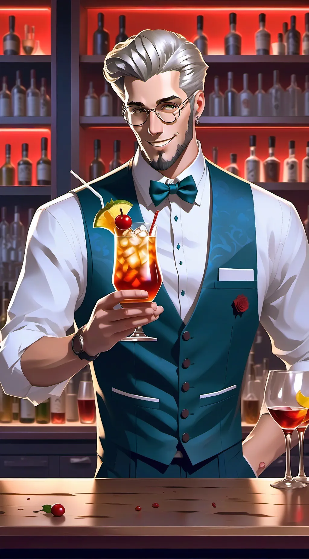 ai character: fnaf au  background