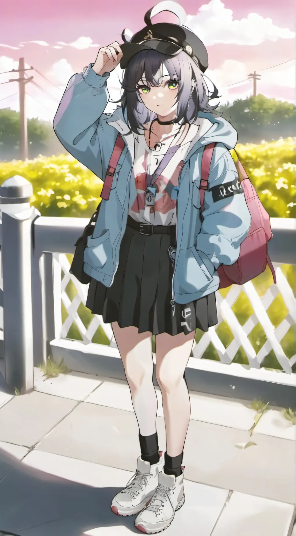 ai character: Alicia and Victori background