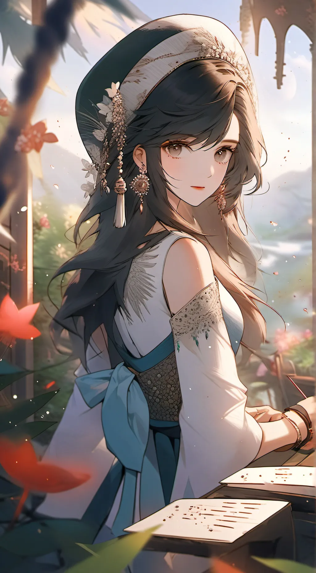 ai character: mha rap background