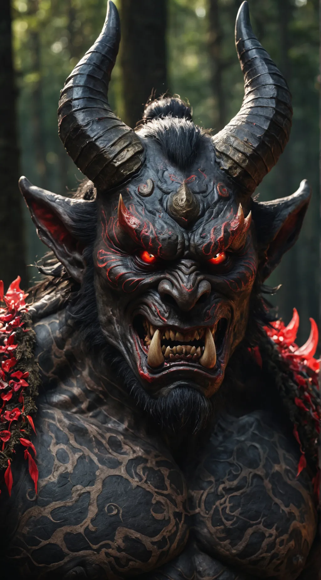 ai character: Oni background