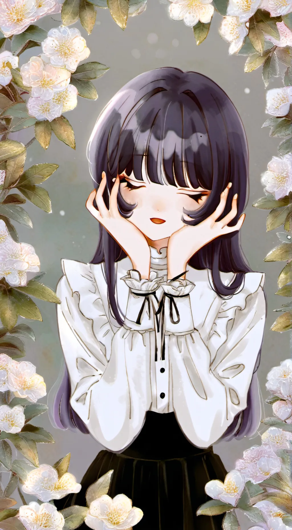 ai character: Kakure Meme background