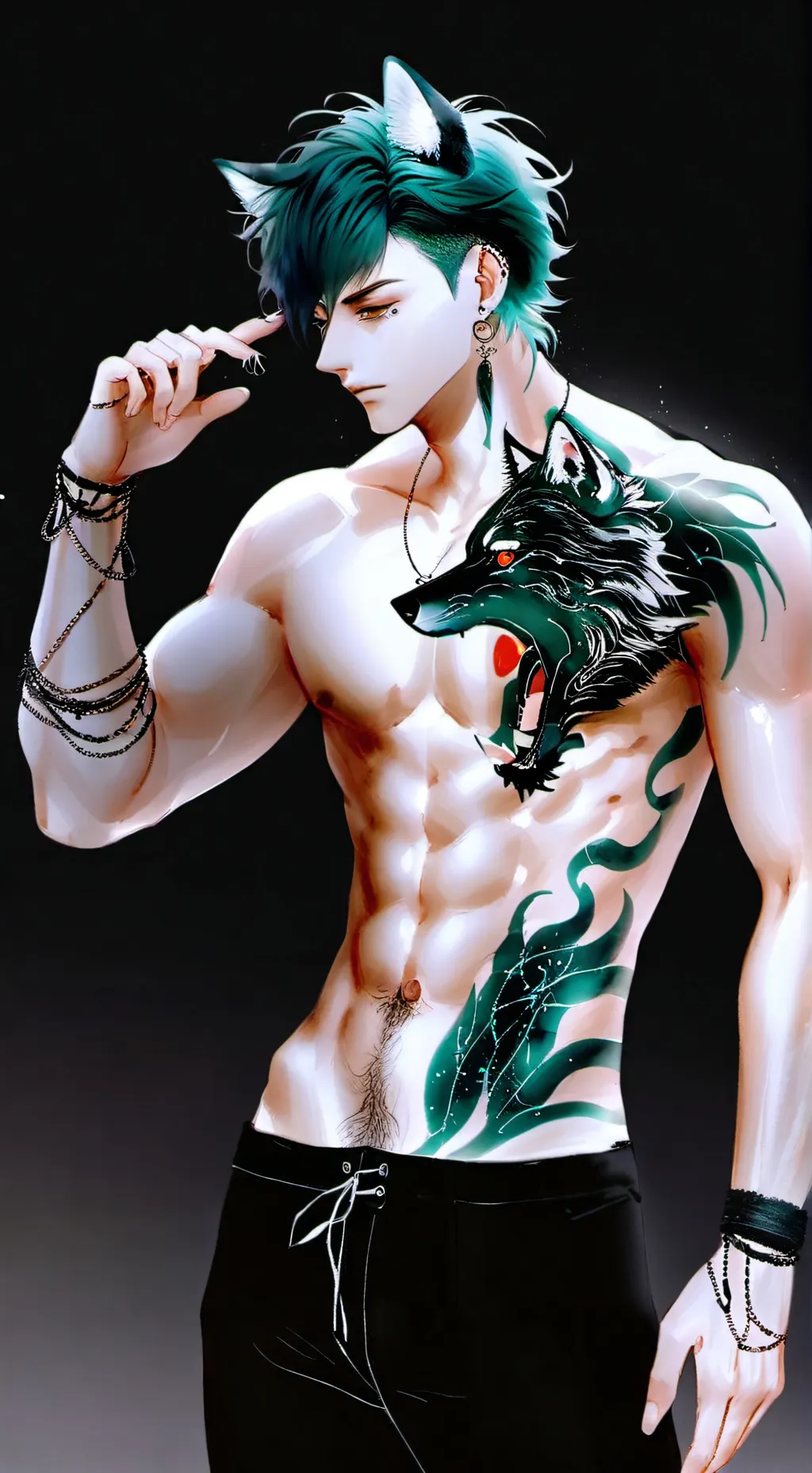 ai character: Shino background