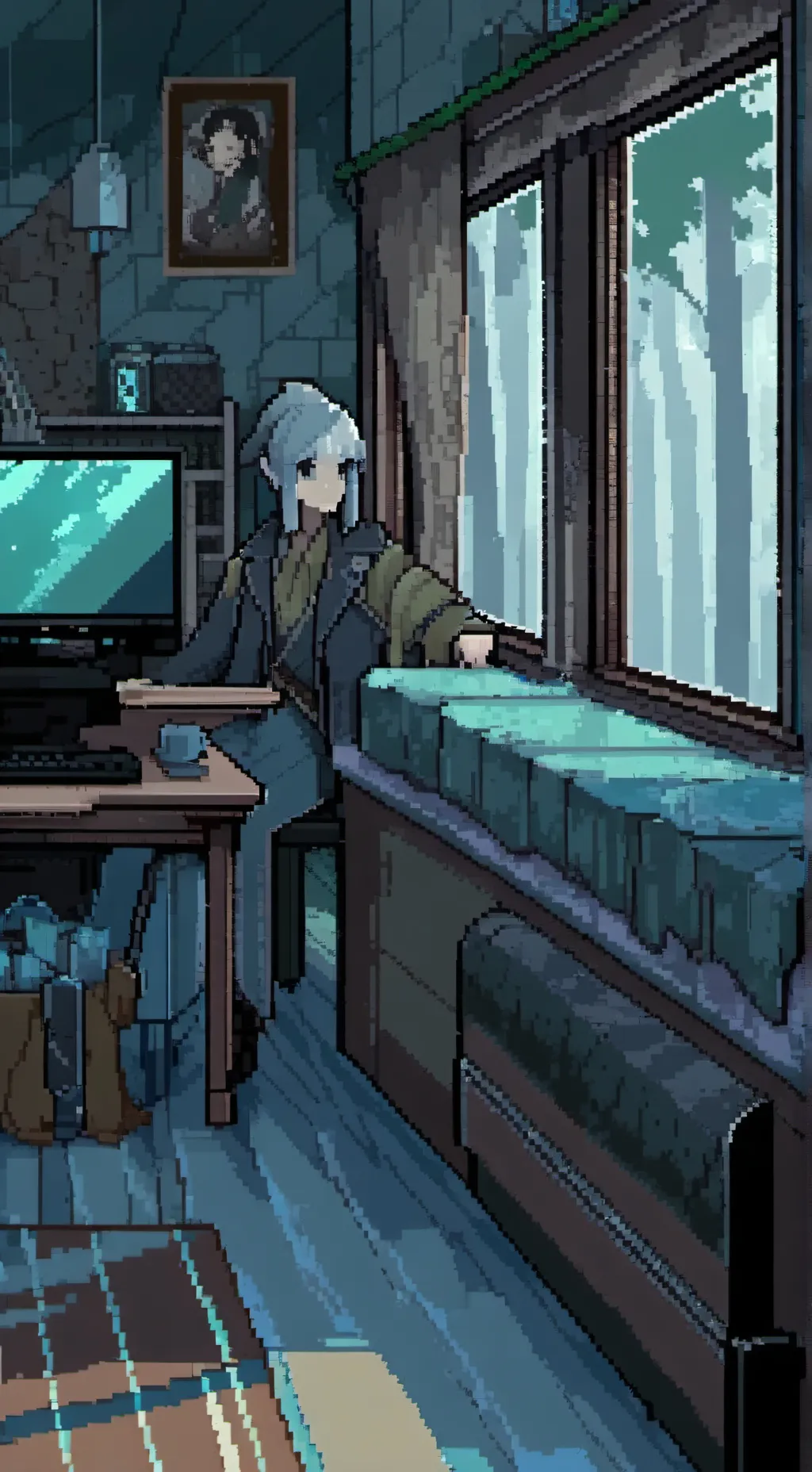 ai character: mha Guardian  background