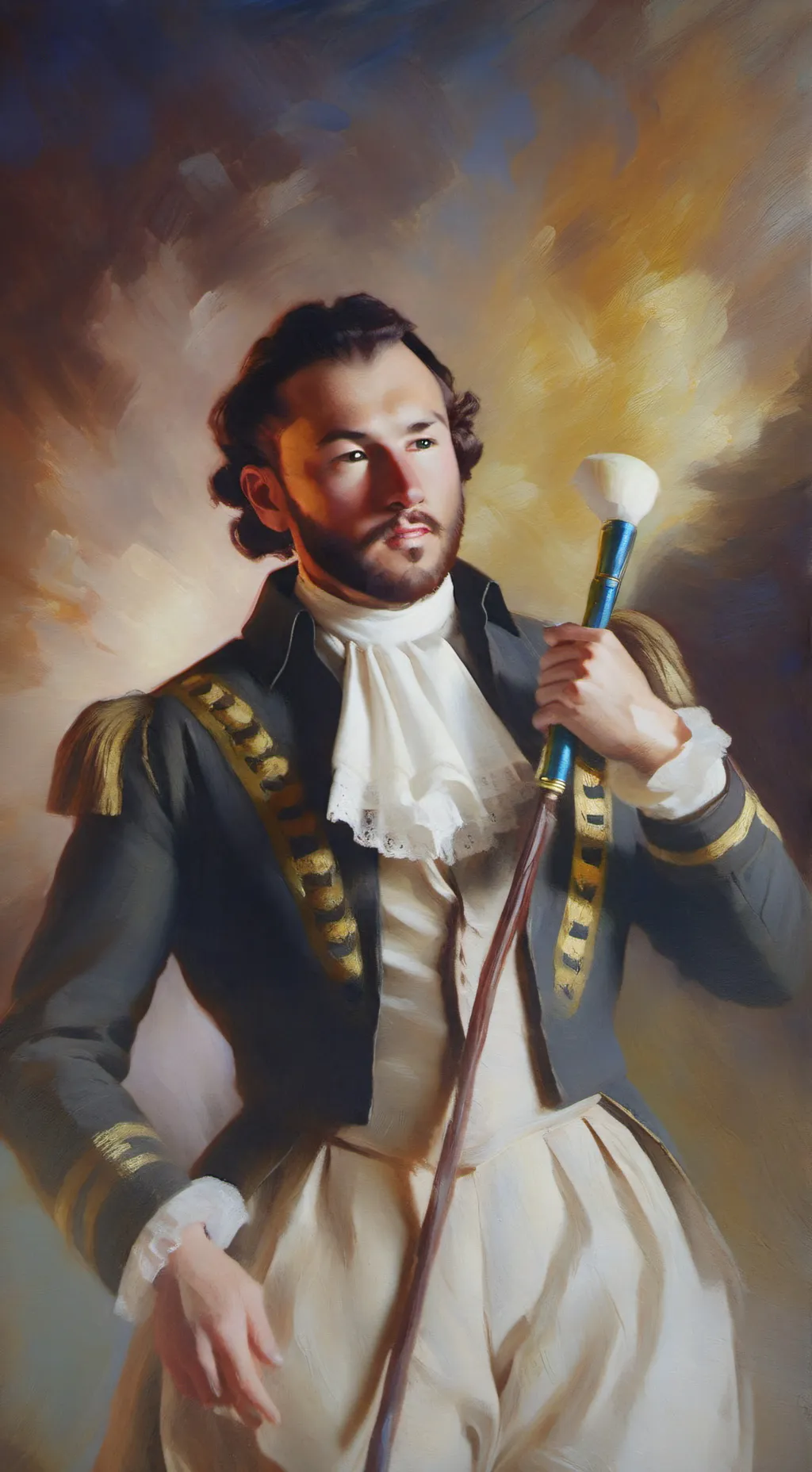 ai character: upgraded astro  background