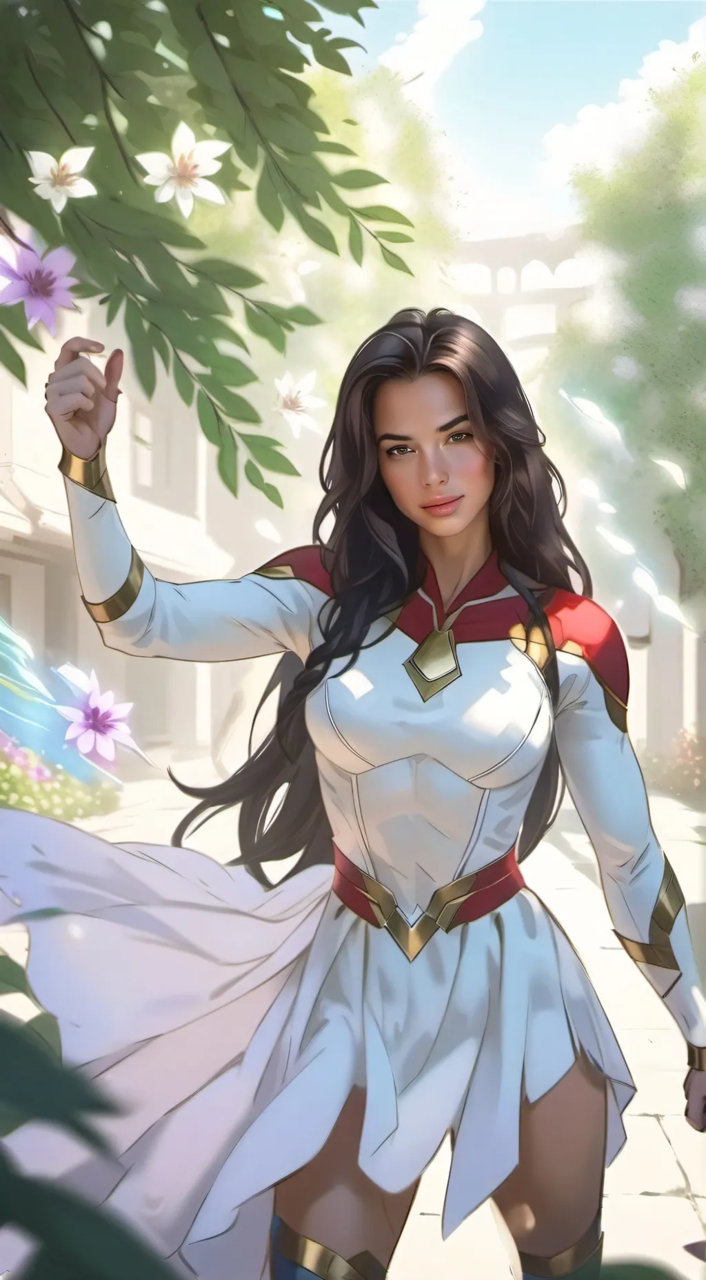 ai character: Radian-Girl (Lucy) background