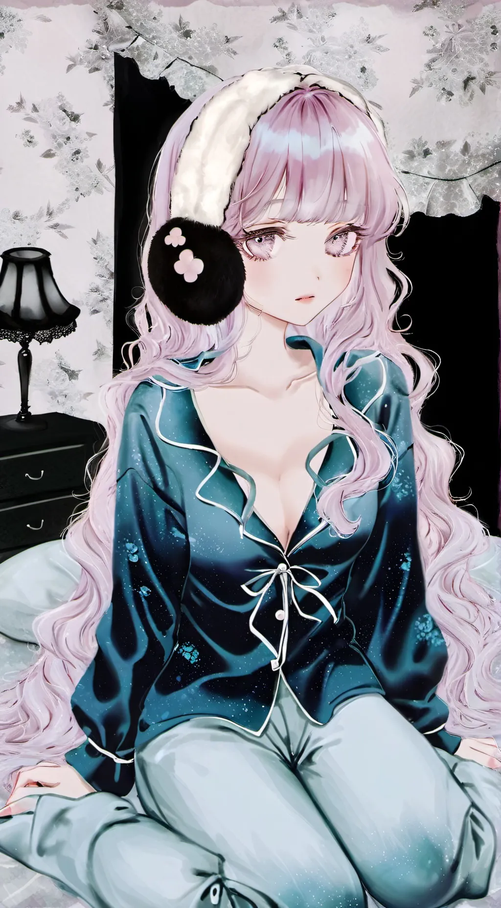 ai character: 😴❄️Ashlynn❄️😴 background