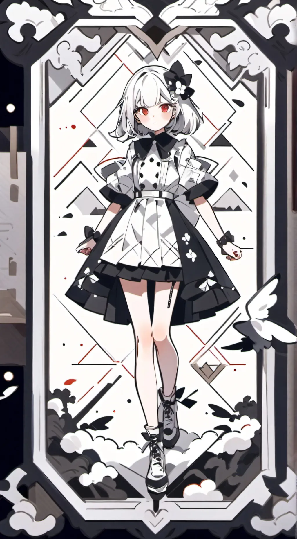 ai character: Crk: IT's revenge background