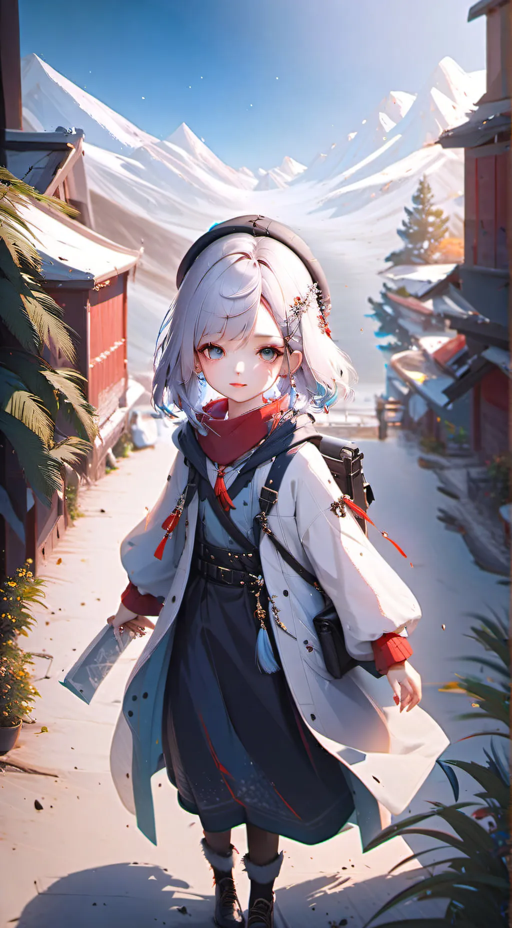 ai character: Ilulu ࣪ ִֶָ☾. background