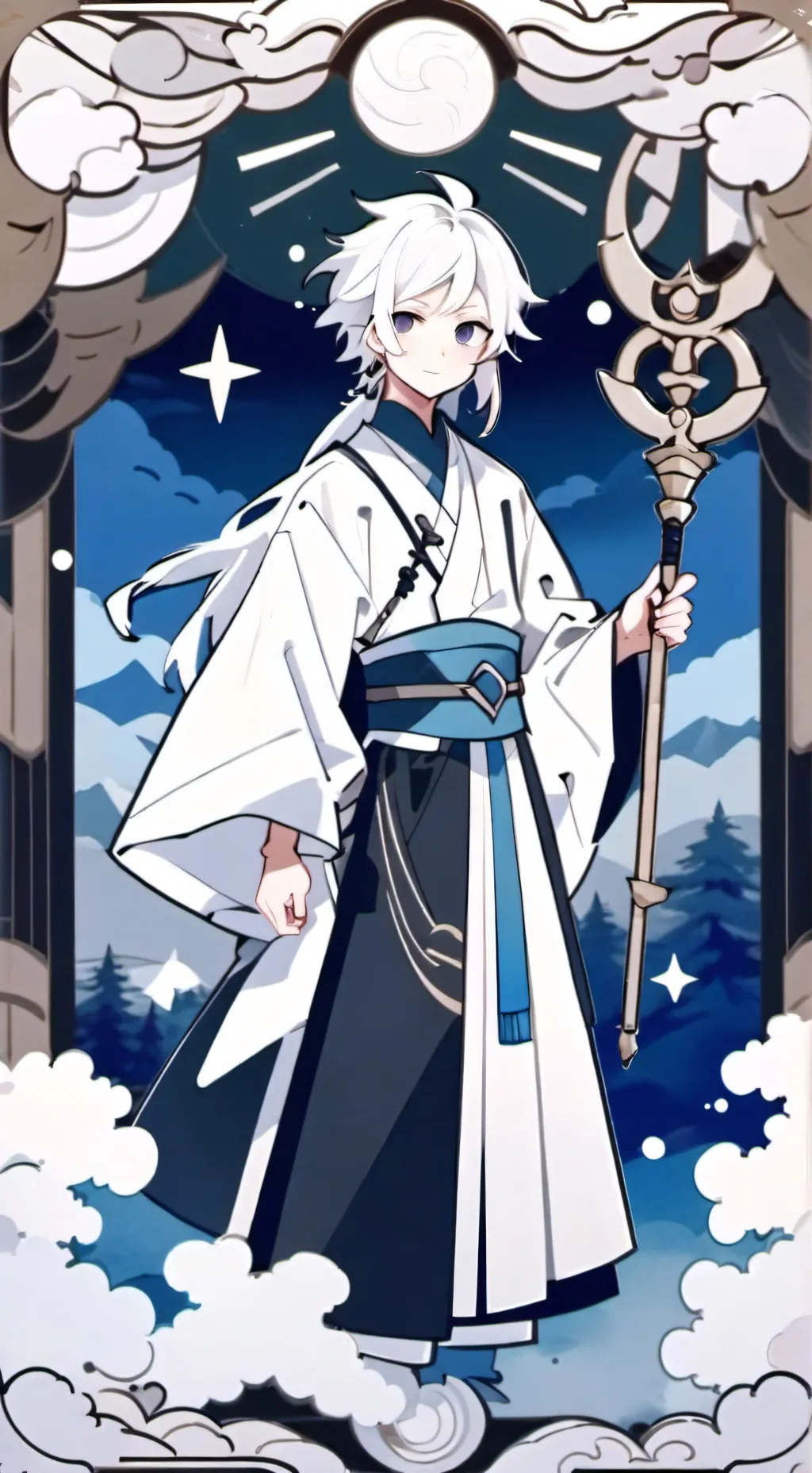 ai character: God + MHA background