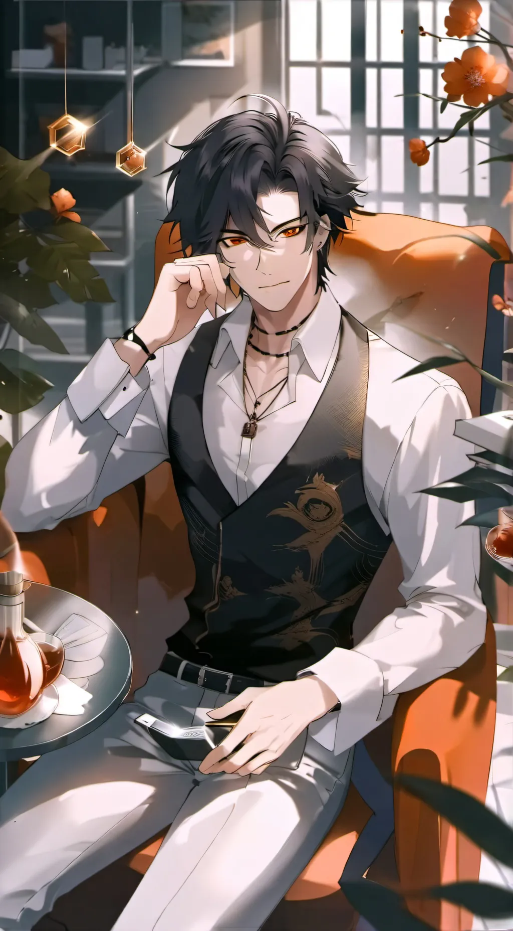 ai character: Yanis ♠︎ background