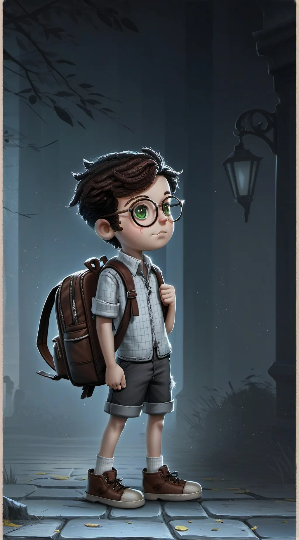 ai character: Zack  background