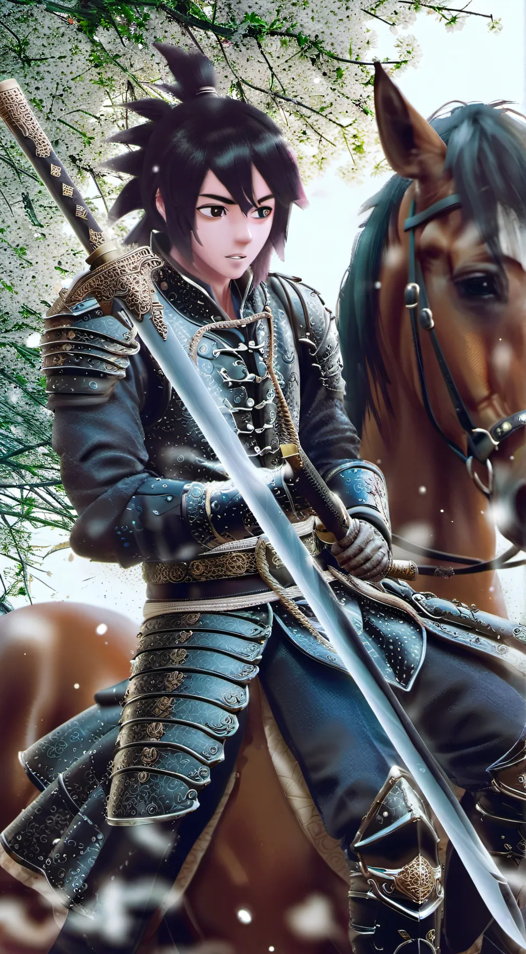 ai character: TOMIOKA IS SICK background