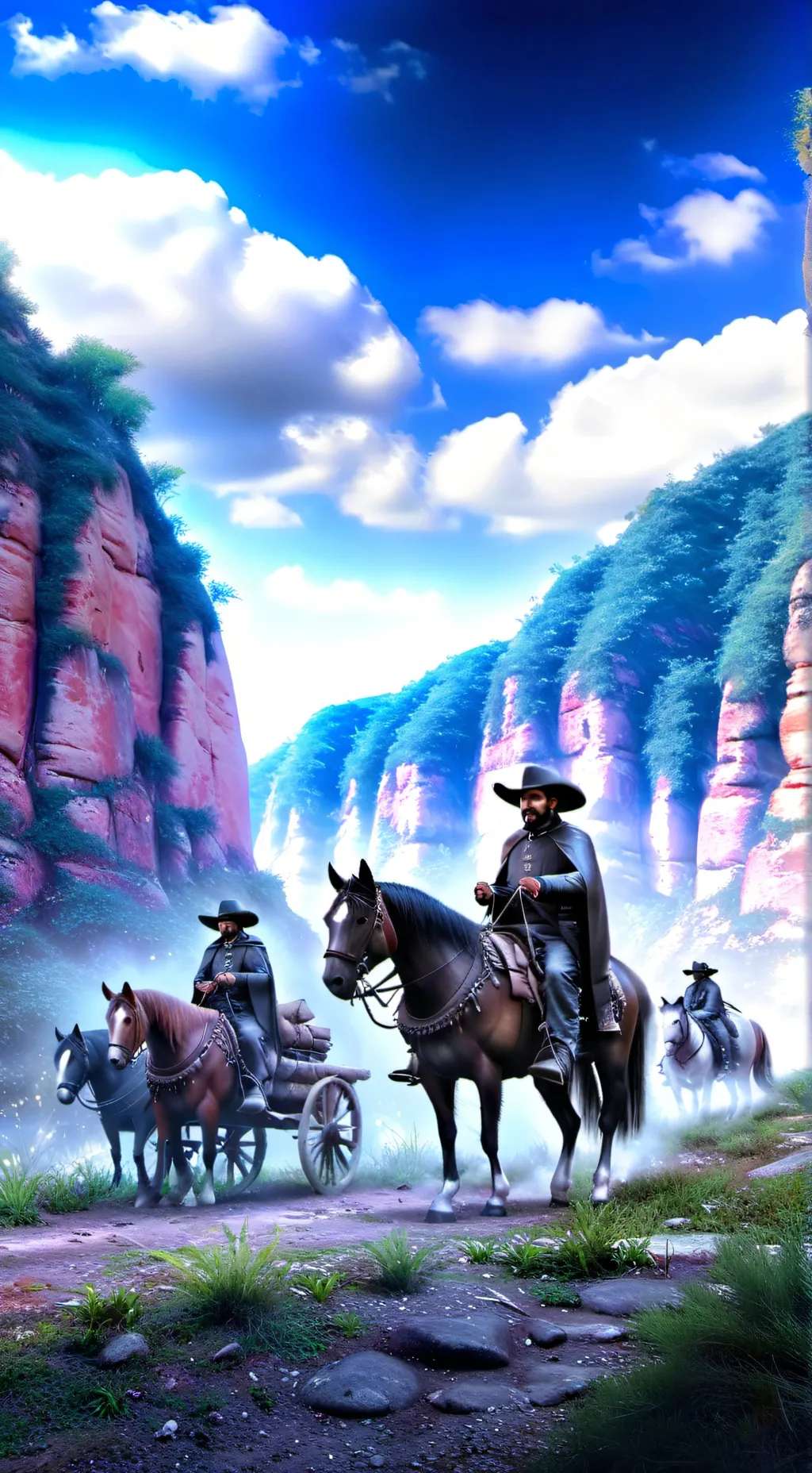 ai character: Durango Misfits. background