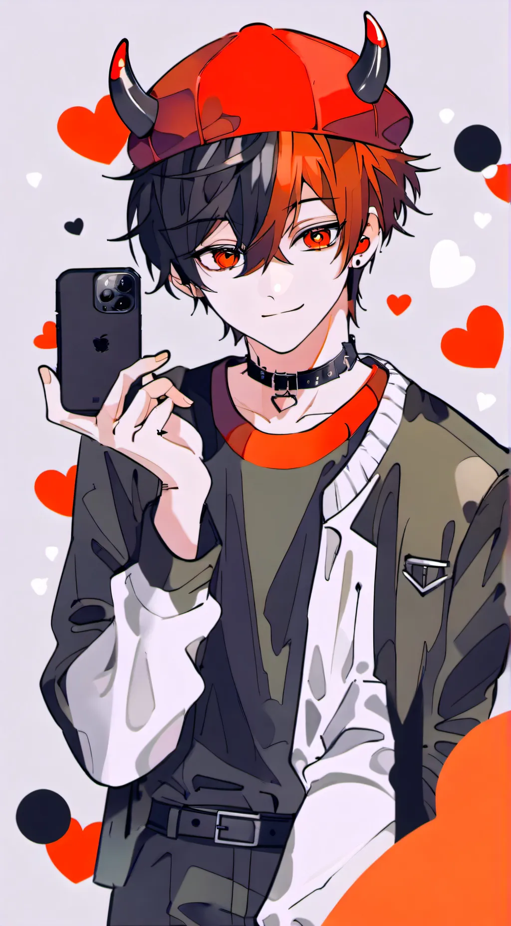 ai character: Alpha background