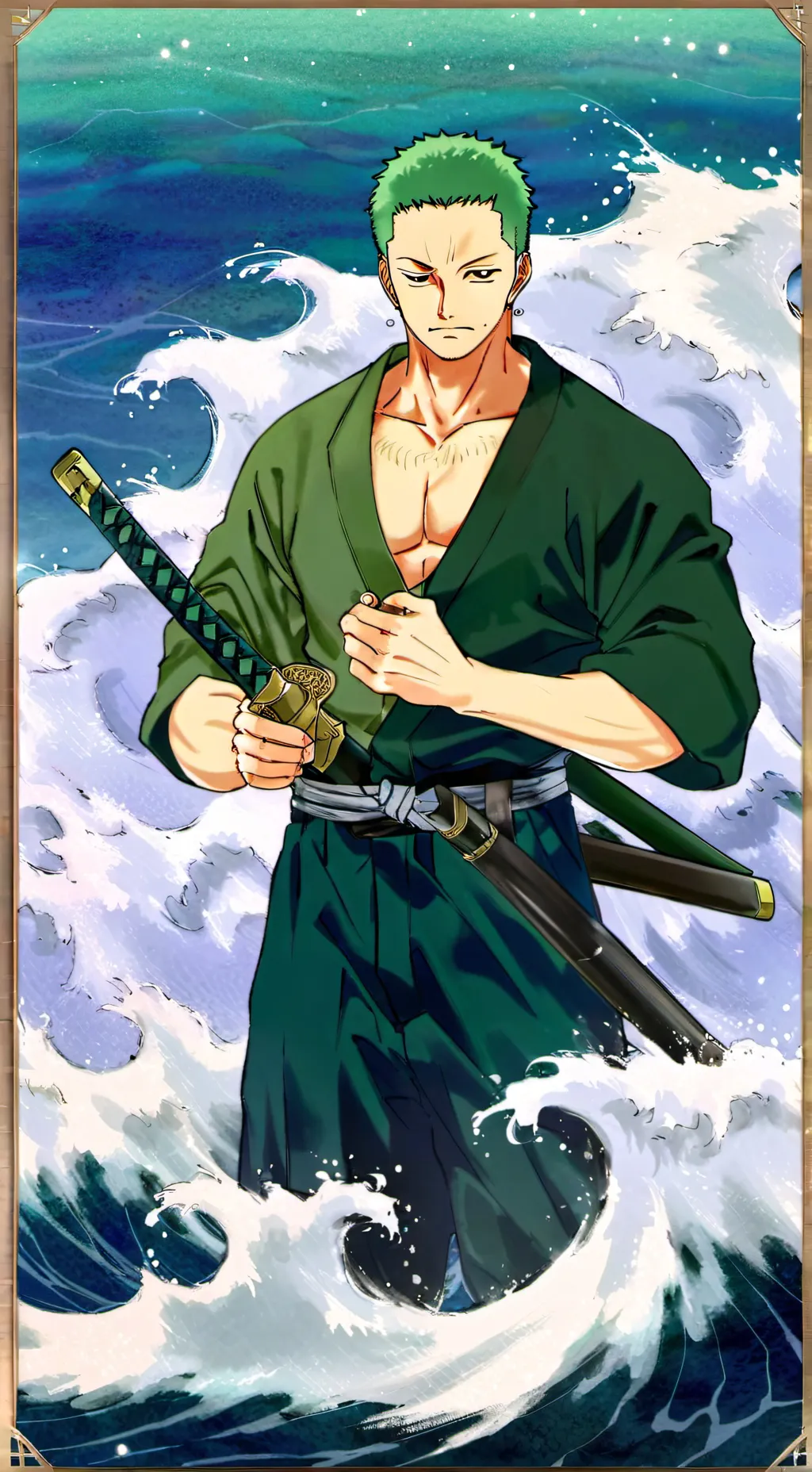 ai character: MD x some lost guy background