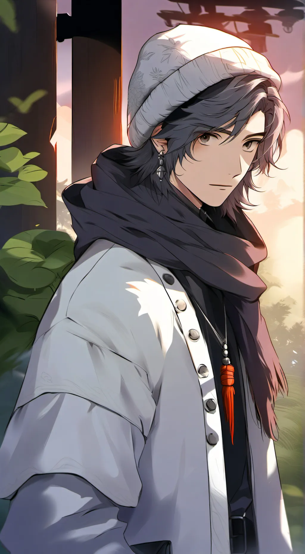 ai character: сухарик background