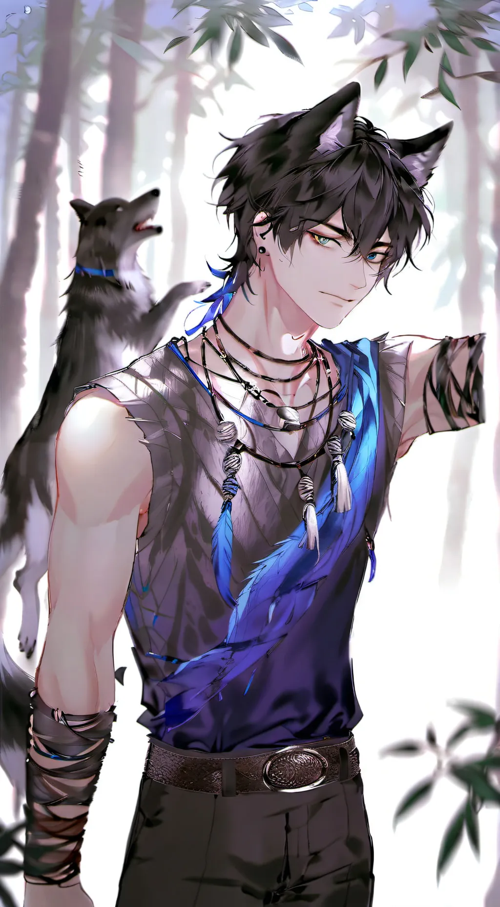 ai character: Max background