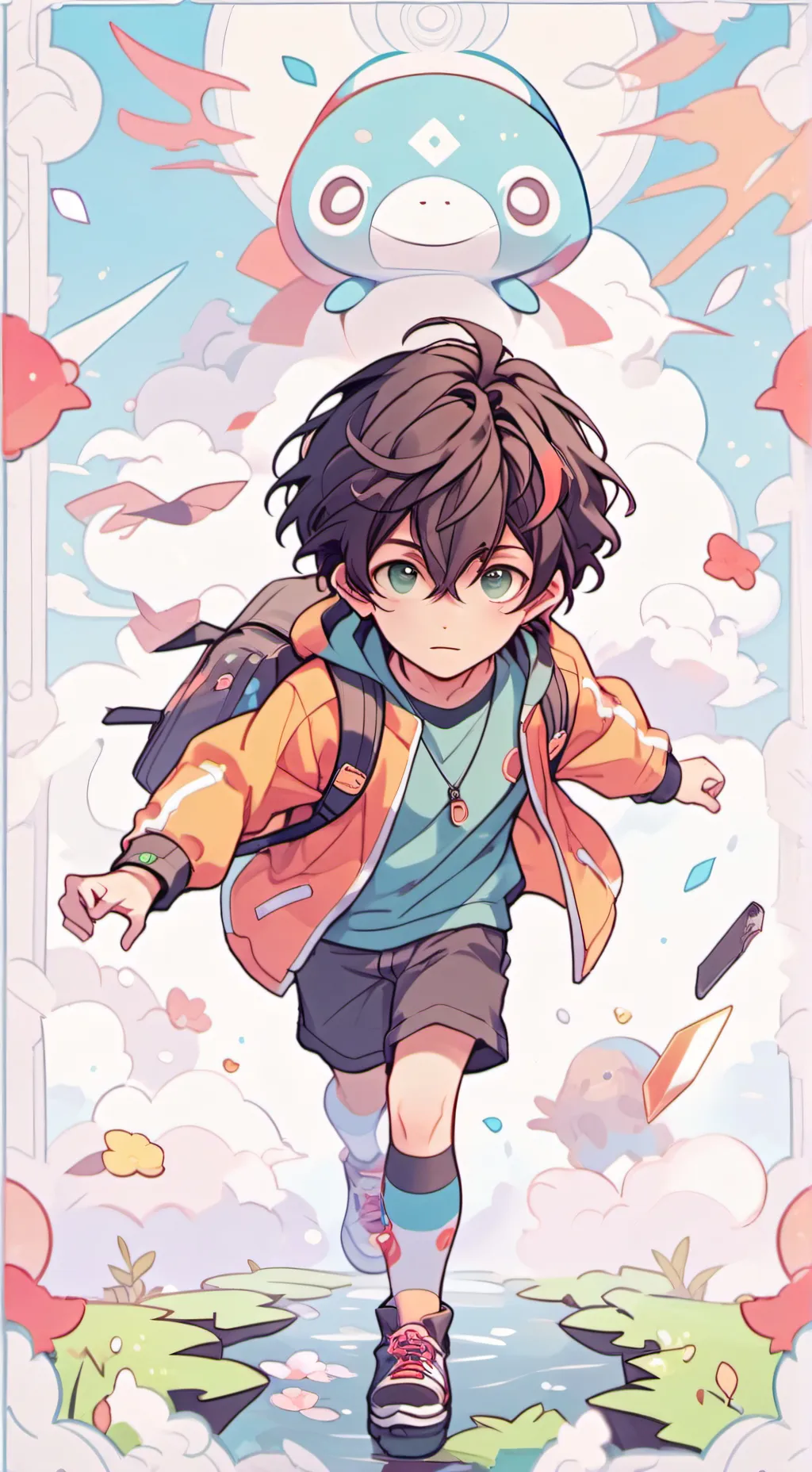 ai character: Nicolás  background