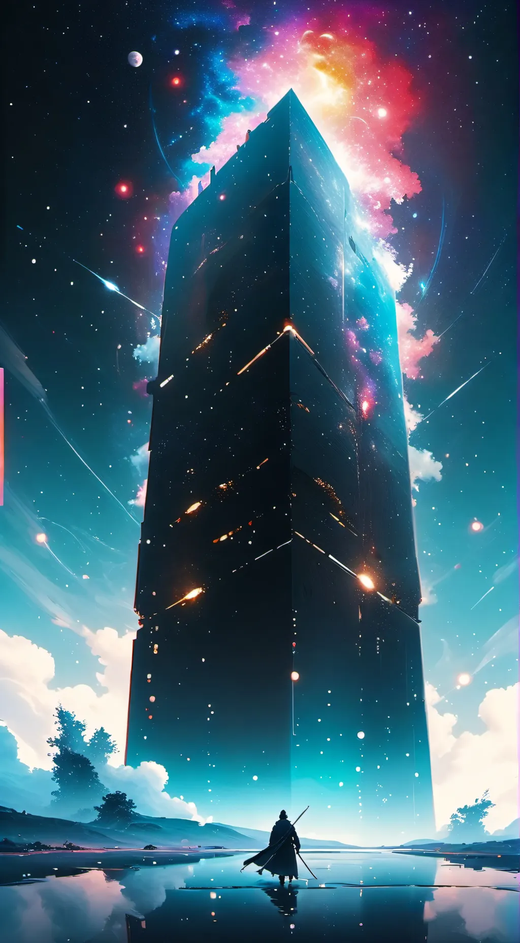 ai character: Sonic and Shadow background